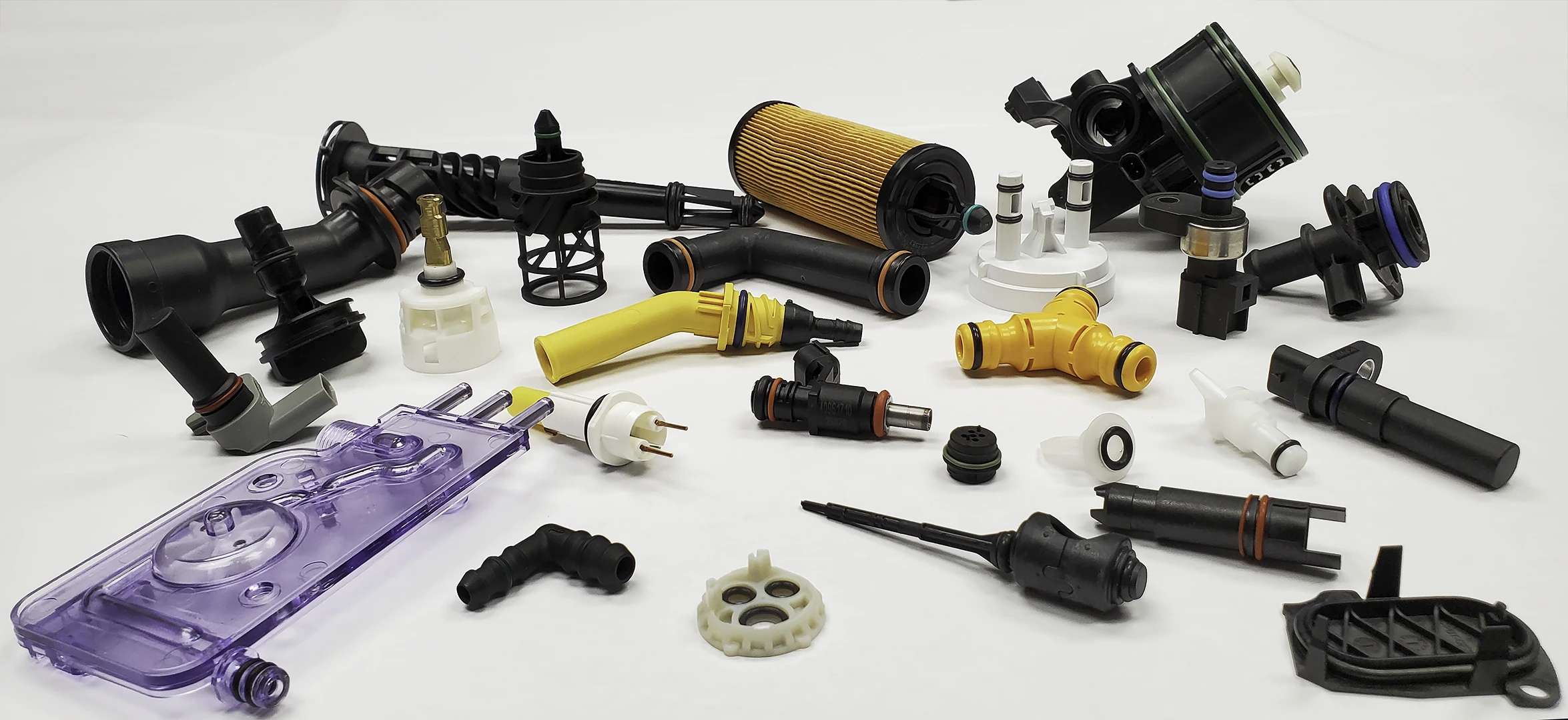AIS - O-rings installed on plastic parts 2.