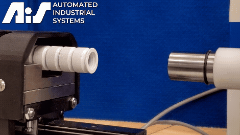 AIS ASP-1 O-ring assembly machine with a 6 position shuttle fixture installing 6 O-rings 2