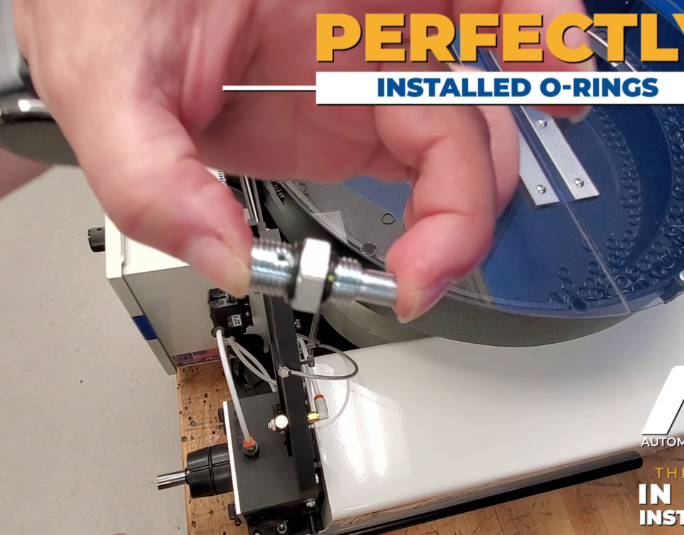 AIS - 2-O-rings - 2 Heads Installing Onto 1 Part with Different Sized Ends