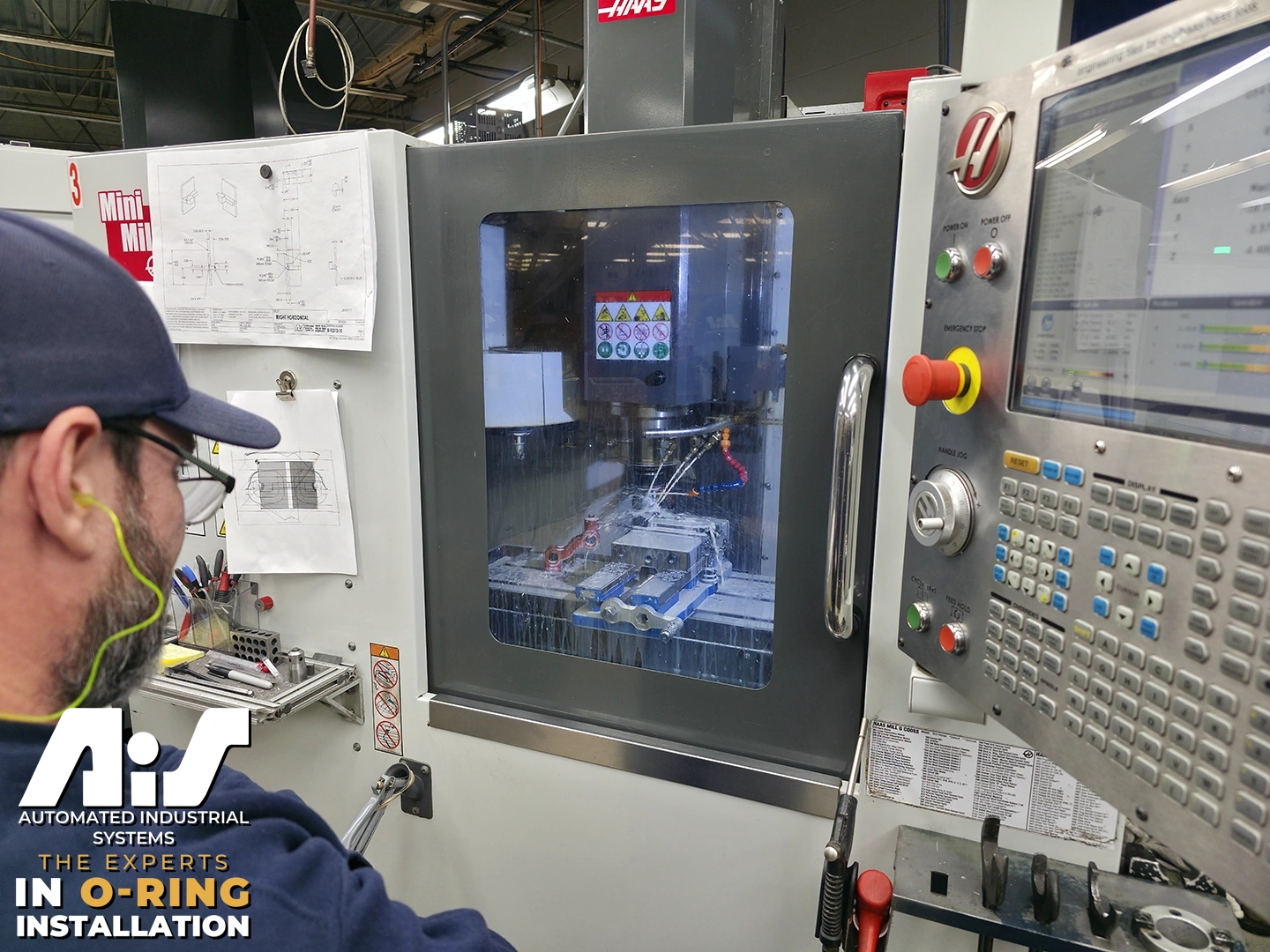 AIS - Machine Shop - Making Parts for O-Ring and Seal Installation Machines - 3