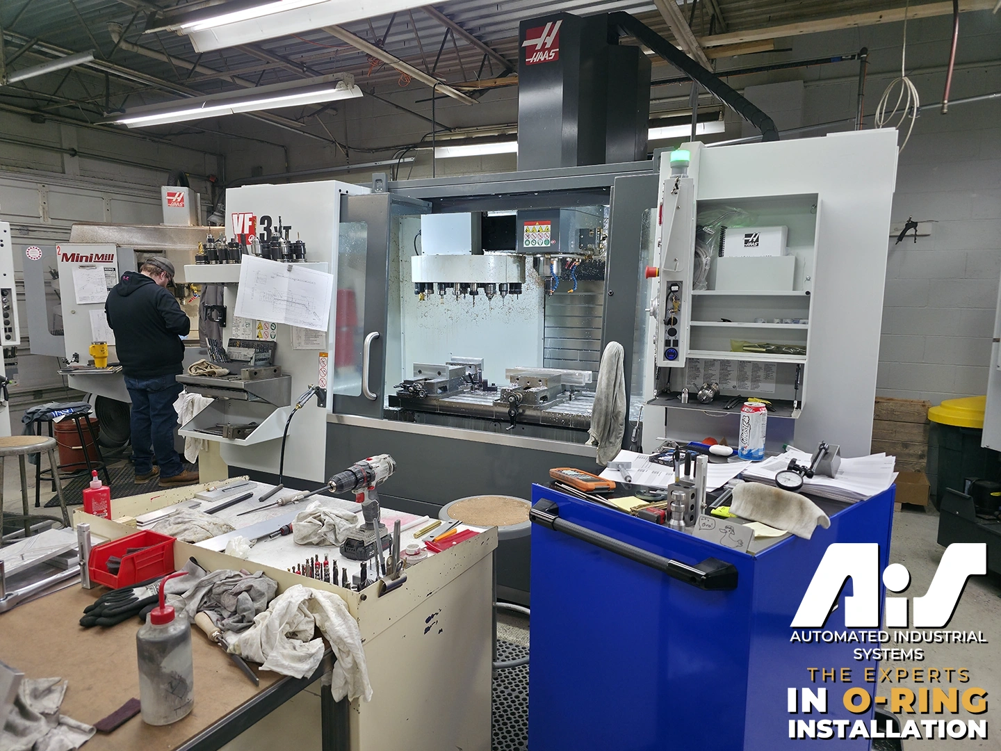 AIS - Machine Shop - Making Parts for O-Ring and Seal Installation Machines - 4