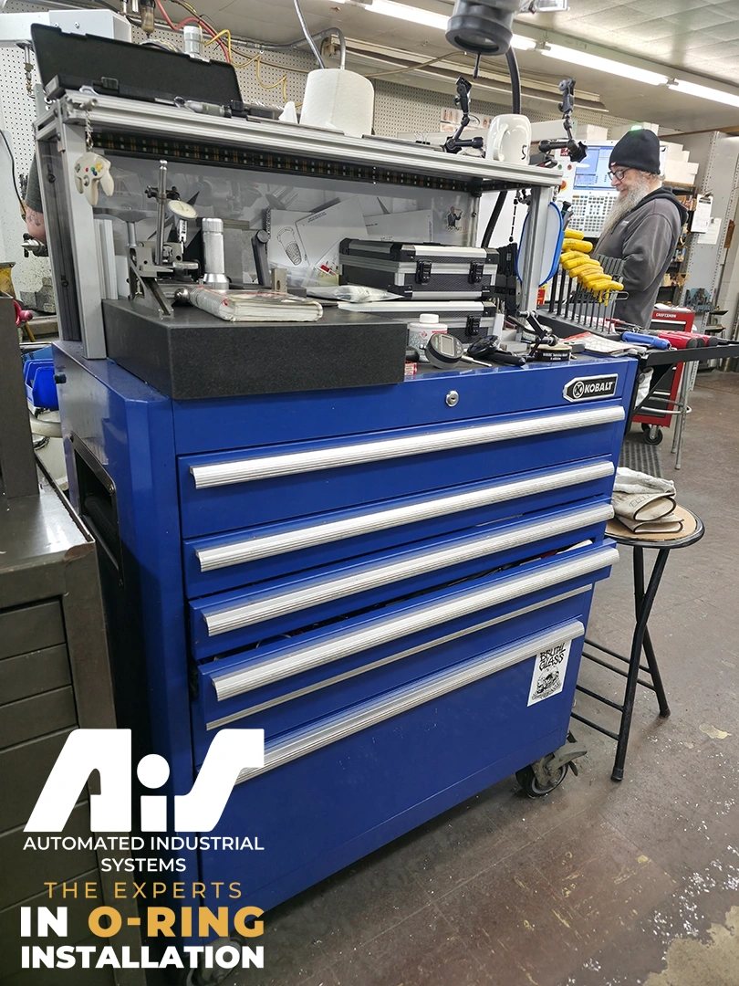AIS - Machine Shop - Making Parts for O-Ring and Seal Installation Machines - 2