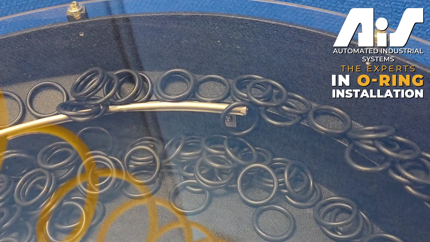 AIS - Solving the Sticky O-Ring Feeding Issue Before Installation - Stacked Up O-Rings 2