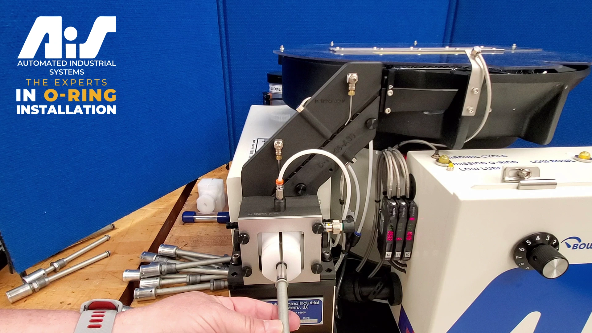 AIS O-Ring Installation Machine Validation Video During Install