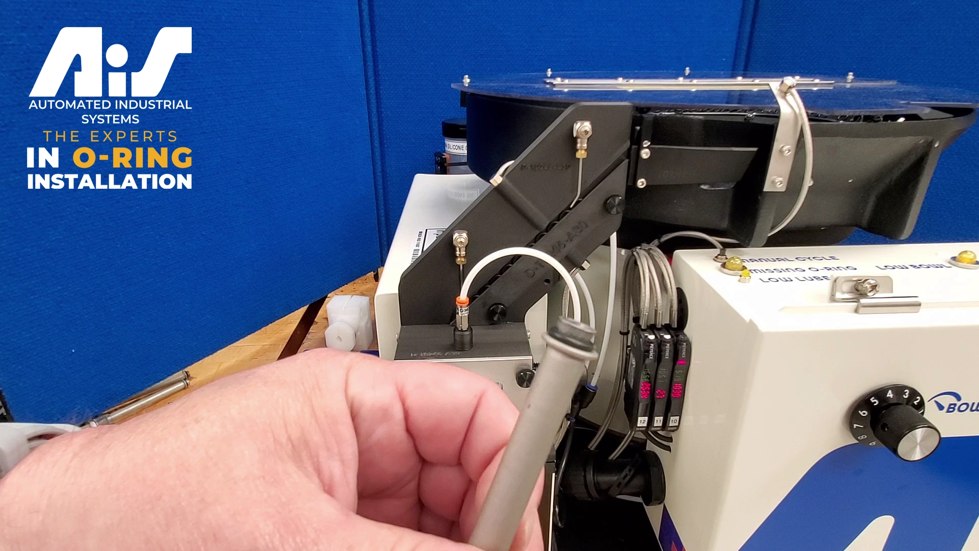 AIS O-Ring Installation Machine Validation Video Successful Install