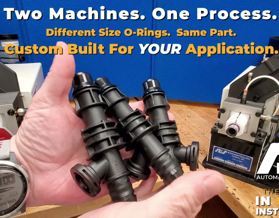 AIS - Installing 2 Different Sized O-Rings on 1 Part - 1