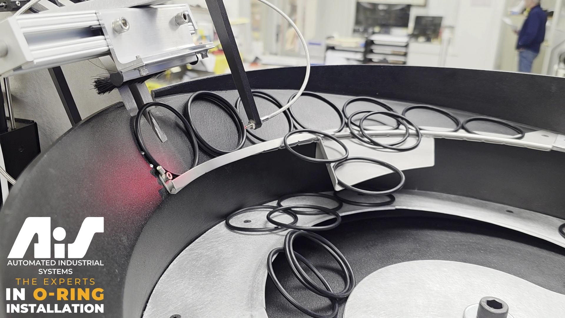 AIS | ASP-3 | External O-Ring and Seal Installation Machine | 2" and Up | 6