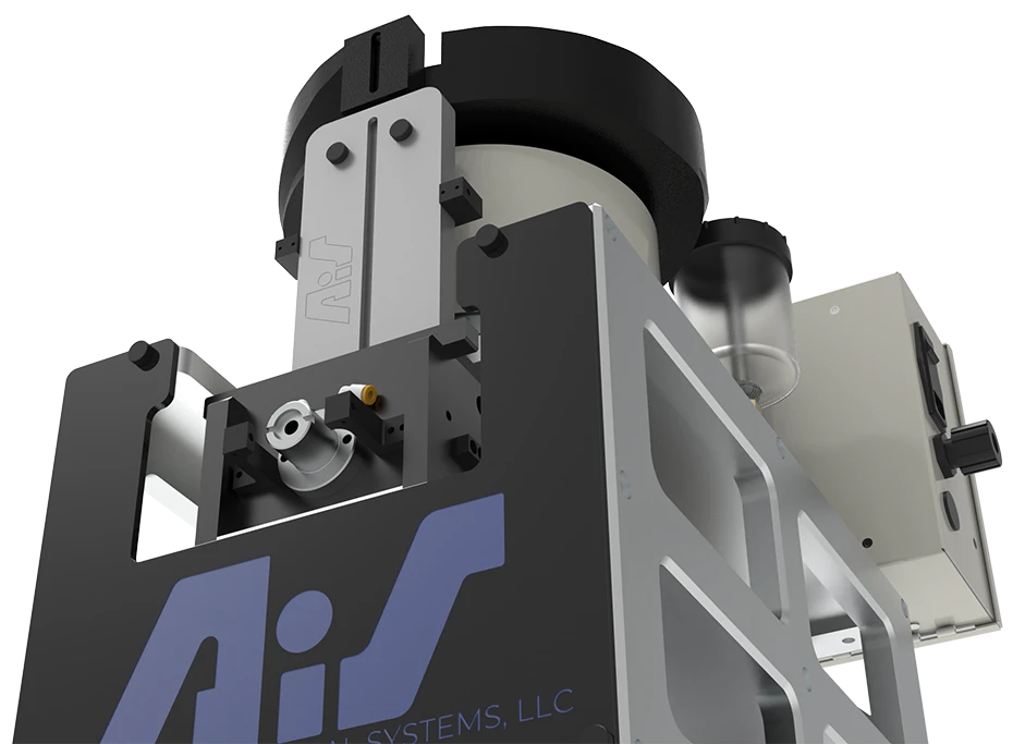 AIS - The ISP-1HD-AM - Heavy Duty Automation Module - O-Ring and Seal Installation Machine - From Below View