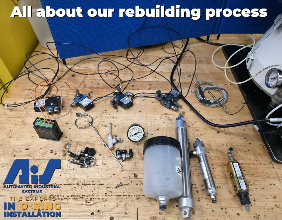 AIS can rebuild/refurbish your older AIS O-Ring and Seal Installation Machines